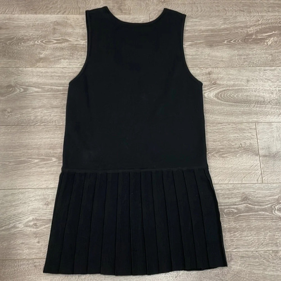 NWOT Vintage Andrea Jovine Wool Sleeveless Drop Waist Pleated Sweater Dr… - Picture 14 of 14